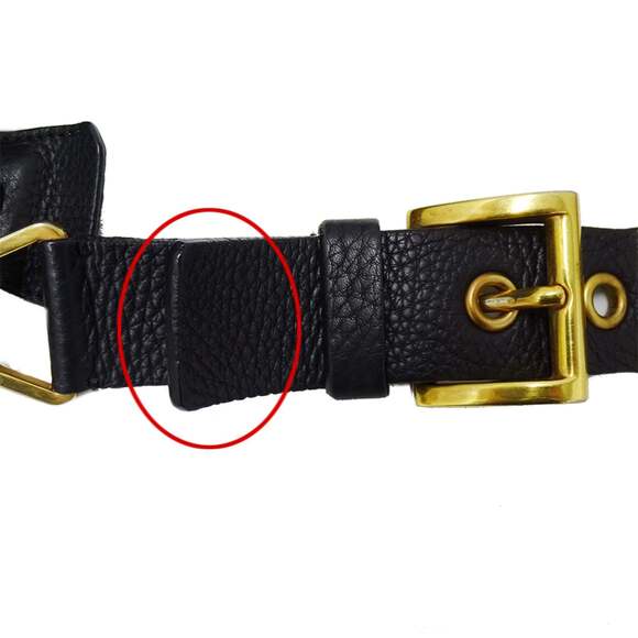 Prada PRADA Women's Brand Handbag Shoulder Bag One-Shoulder Leather Black BR0... - Picture 15 of 16